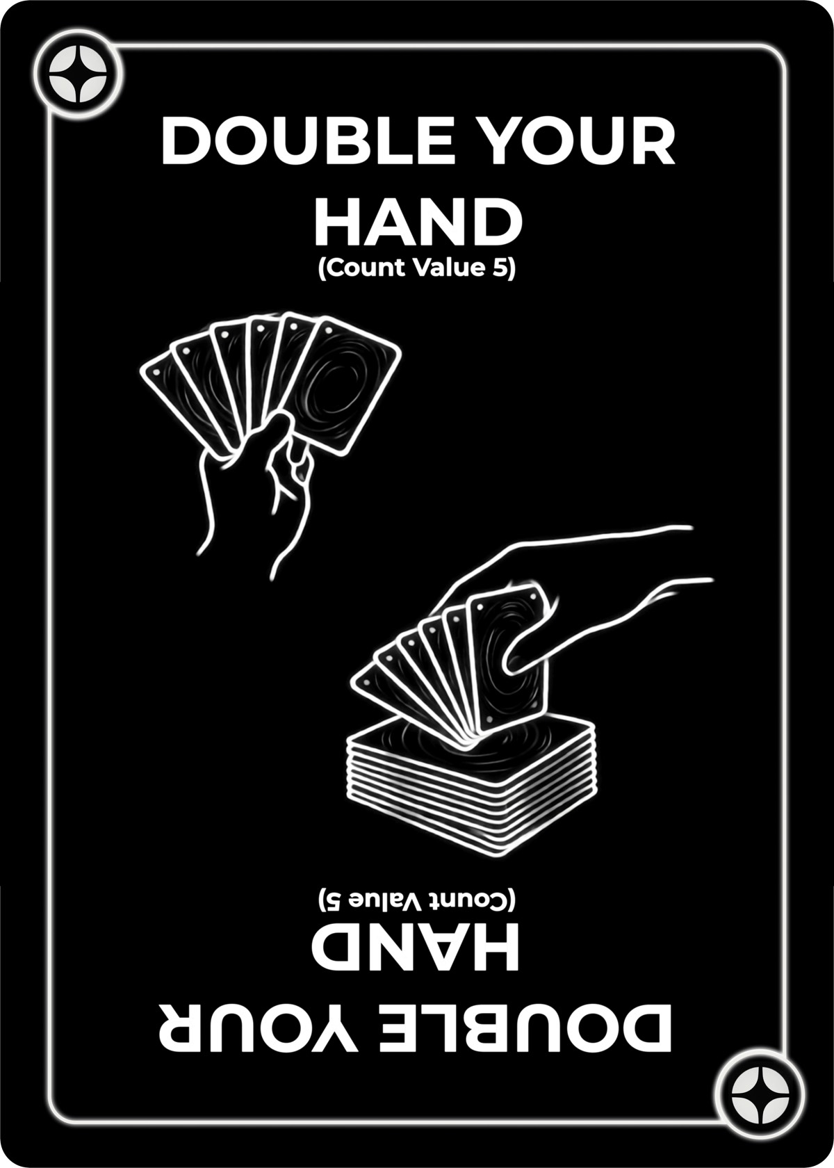 Double Up card from Void Count new card game